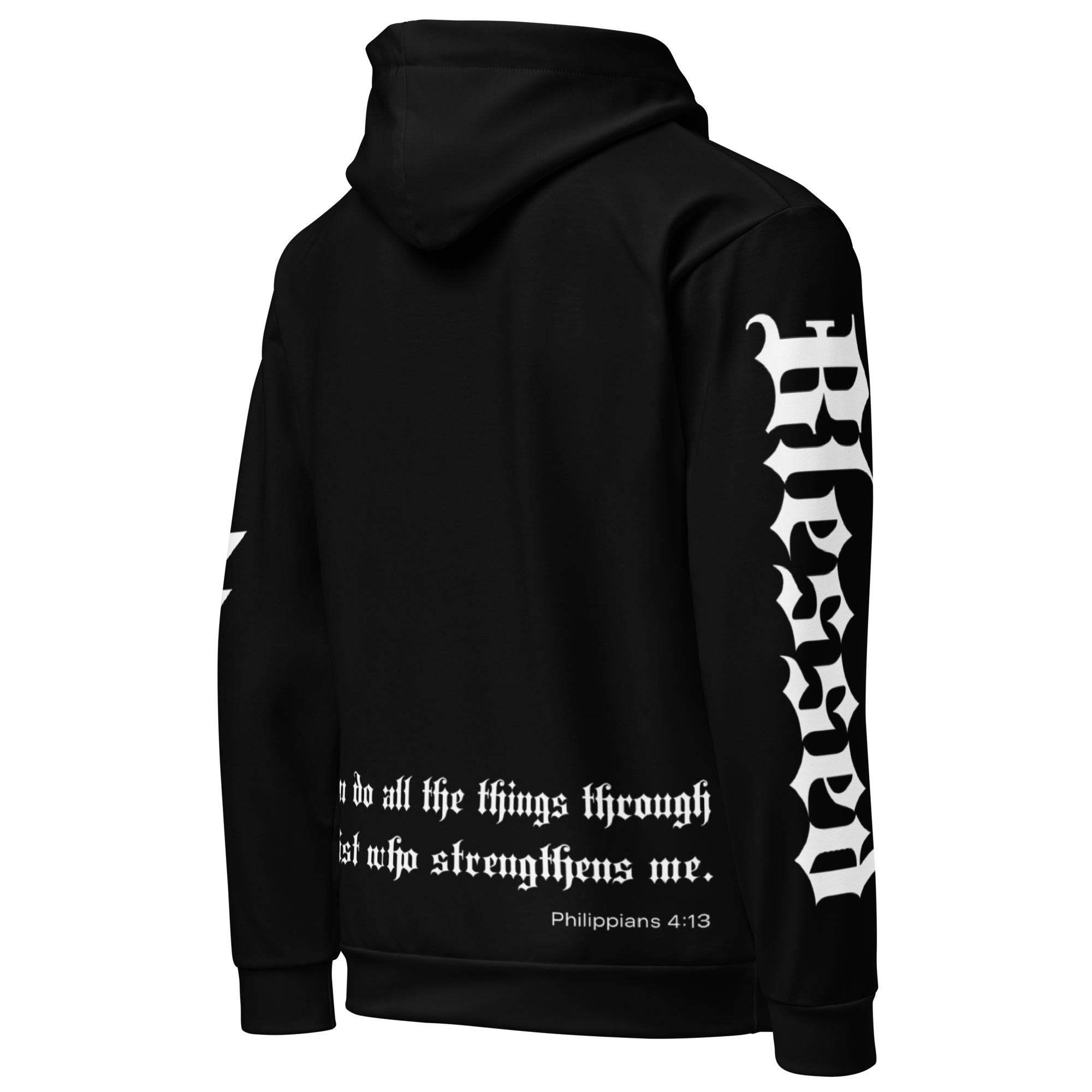 Highly Favored Hoodie in Black