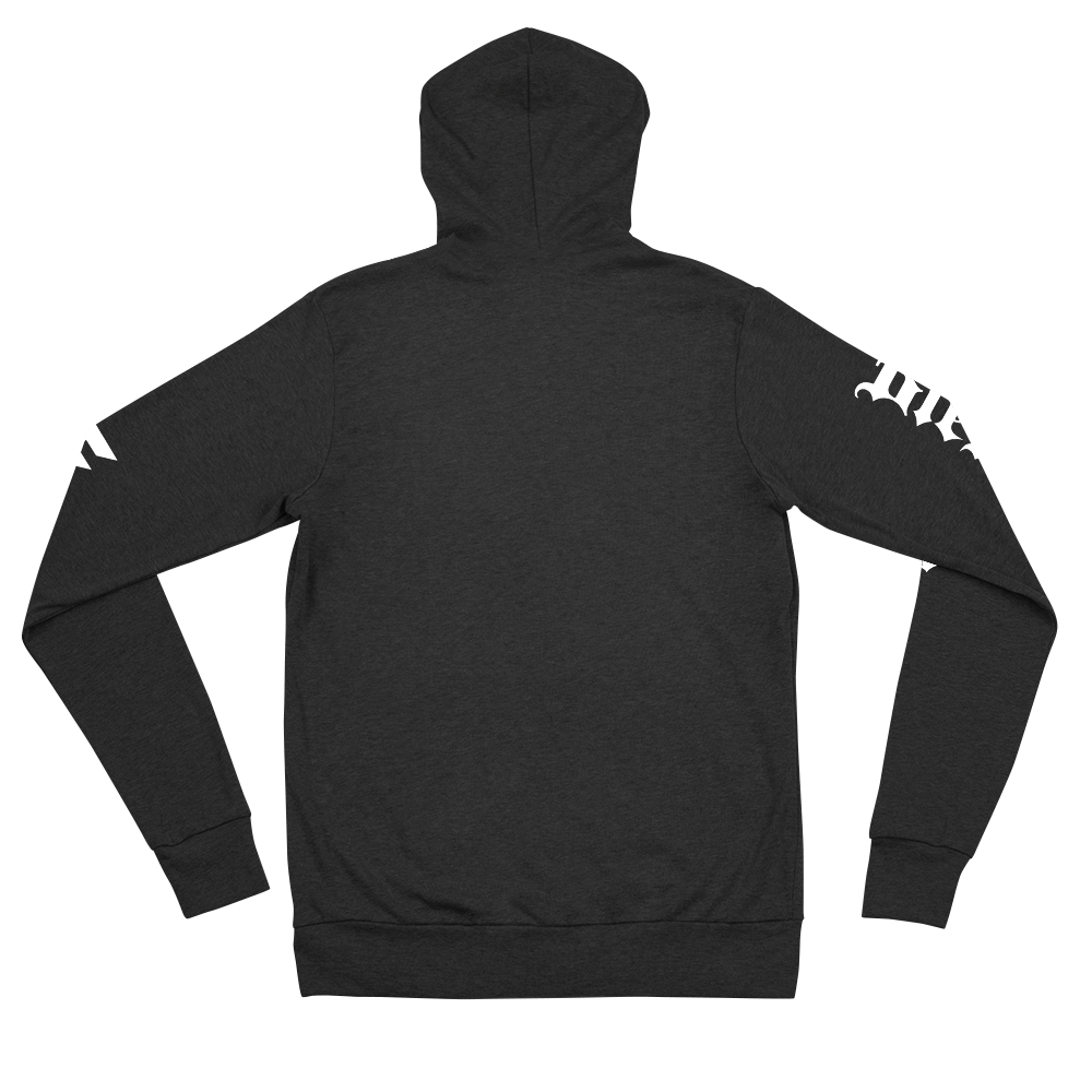 Highly Favored Women’s Full Zip Hoodie in Black