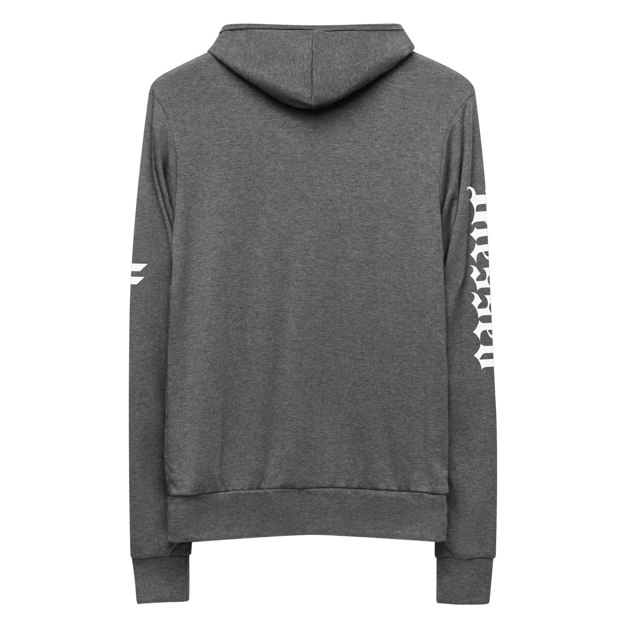 Highly Favored Women’s Full Zip Hoodie in Heather Grey